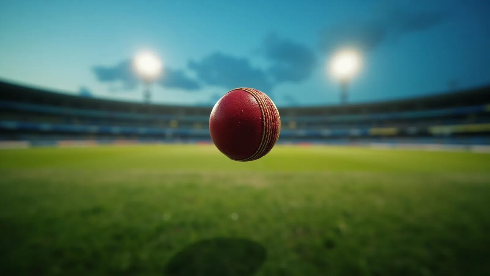 Cricket odds feed inside the Come app, illustrated in soft green with a red cricket ball.
