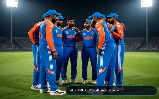 India vs Australia on Allgamescome